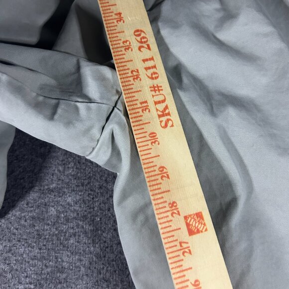 Cremieux Clinton Pants Men 32x32 Khaki Pleated 100% Cotton Trousers‎ Slacks - Picture 12 of 13